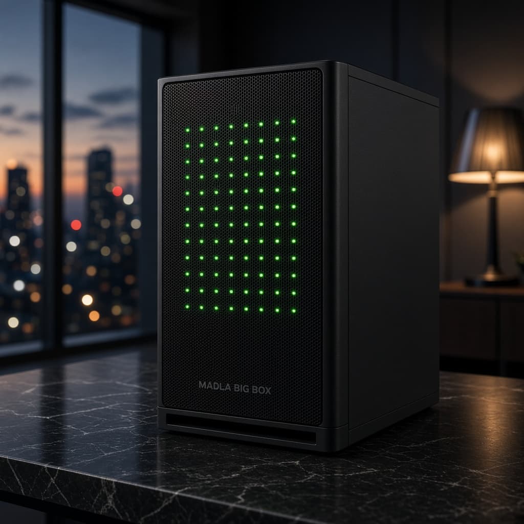 Černý server MADLA Big Box