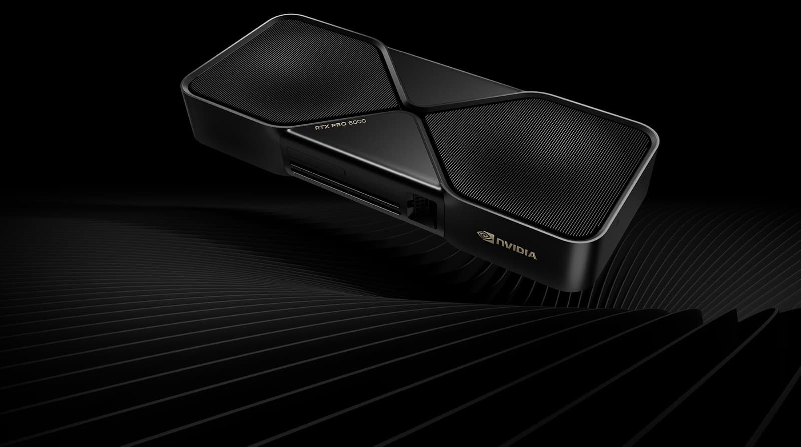 NVIDIA RTX PRO 6000 Blackwell Workstation Edition, oficiální snímek karty